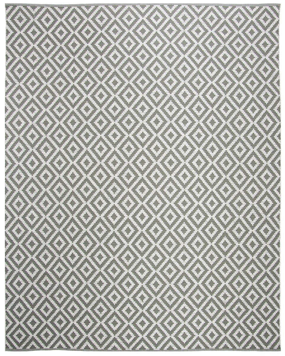 Safavieh Montauk Mtk613M Grey / Ivory Geometric Area Rug