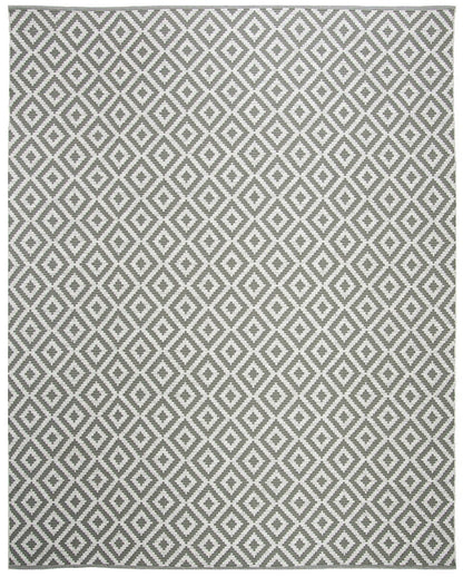 Safavieh Montauk Mtk613M Grey / Ivory Geometric Area Rug