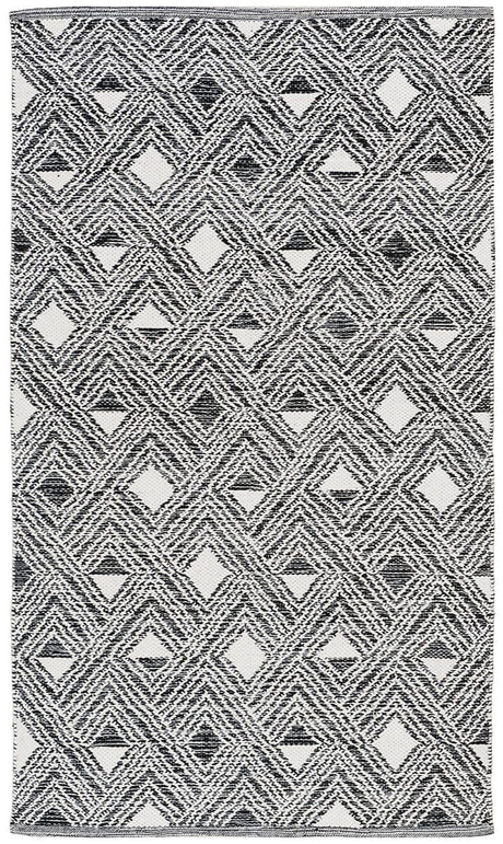 Safavieh Montauk Mtk614A Black / Ivory Rugs.