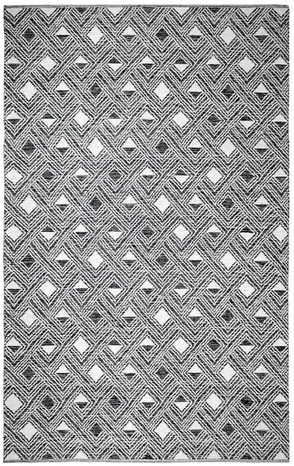 Safavieh Montauk Mtk614A Black / Ivory Geometric Area Rug