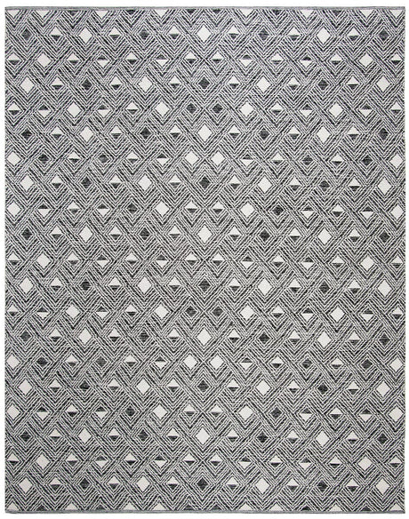 Safavieh Montauk Mtk614A Black / Ivory Rugs.