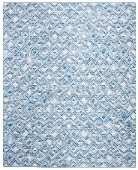 Safavieh Montauk Mtk614B Blue / Ivory Rugs.