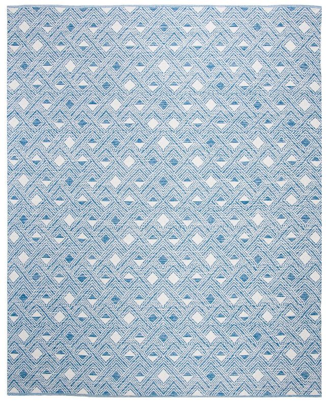 Safavieh Montauk Mtk614B Blue / Ivory Rugs.