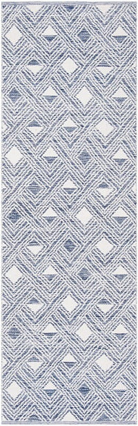 Safavieh Montauk Mtk614C Navy / Ivory Geometric Area Rug