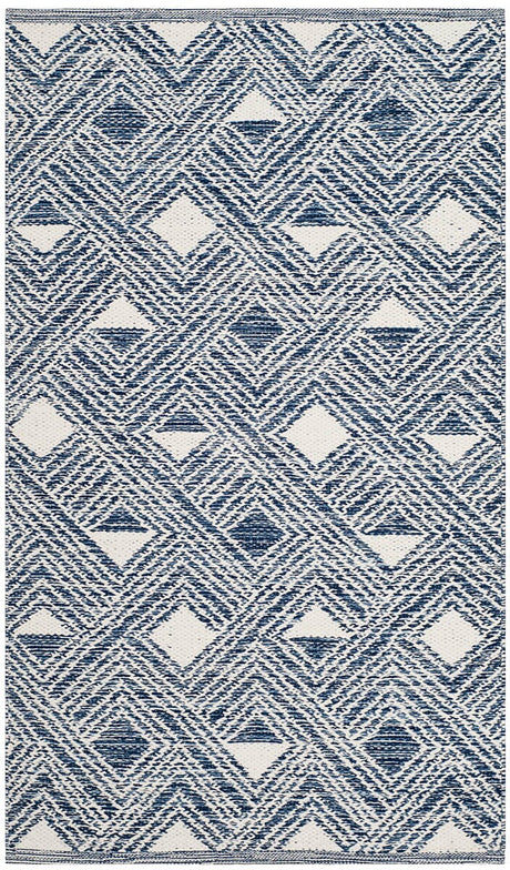 Safavieh Montauk Mtk614C Navy / Ivory Rugs.