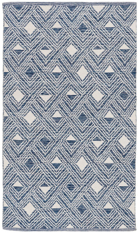 Safavieh Montauk Mtk614C Navy / Ivory Rugs.