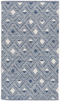 Safavieh Montauk Mtk614C Navy / Ivory Geometric Area Rug