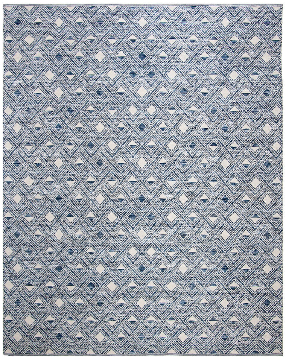 Safavieh Montauk Mtk614C Navy / Ivory Geometric Area Rug