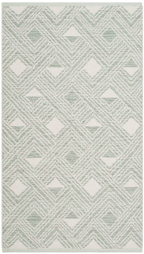 Safavieh Montauk Mtk614G Light Green / Ivory Rugs.