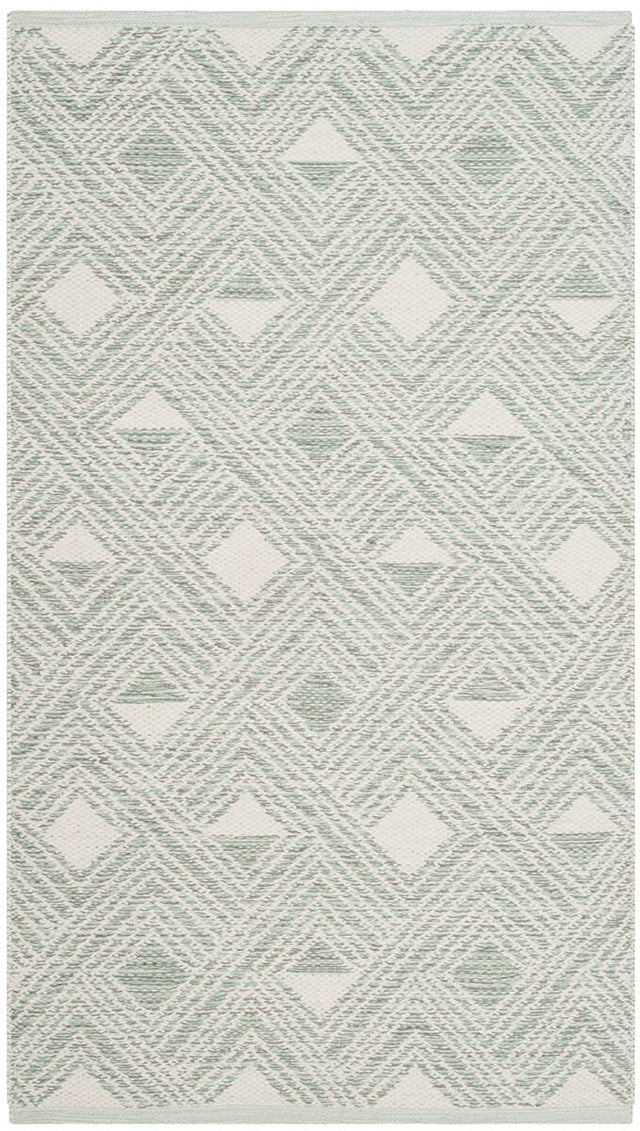 Safavieh Montauk Mtk614G Light Green / Ivory Rugs.