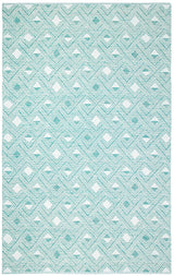 Safavieh Montauk Mtk614H Aqua / Ivory Rugs.