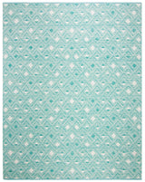 Safavieh Montauk Mtk614H Aqua / Ivory Rugs.
