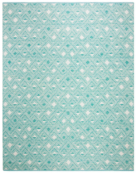 Safavieh Montauk Mtk614H Aqua / Ivory Rugs.