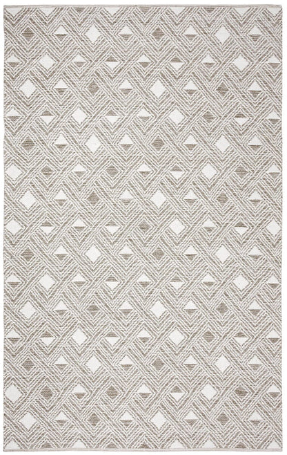 Safavieh Montauk Mtk614J Charcoal / Ivory Geometric Area Rug