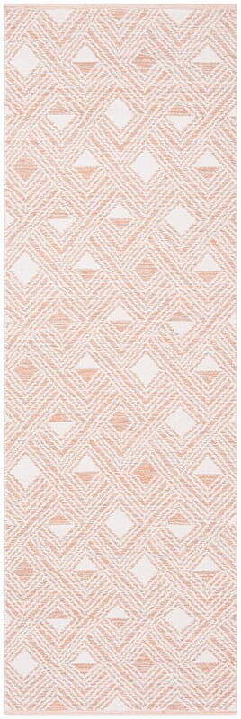 Safavieh Montauk Mtk614O Peach / Ivory Rugs.