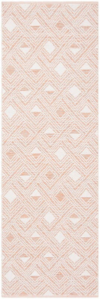 Safavieh Montauk Mtk614O Peach / Ivory Geometric Area Rug