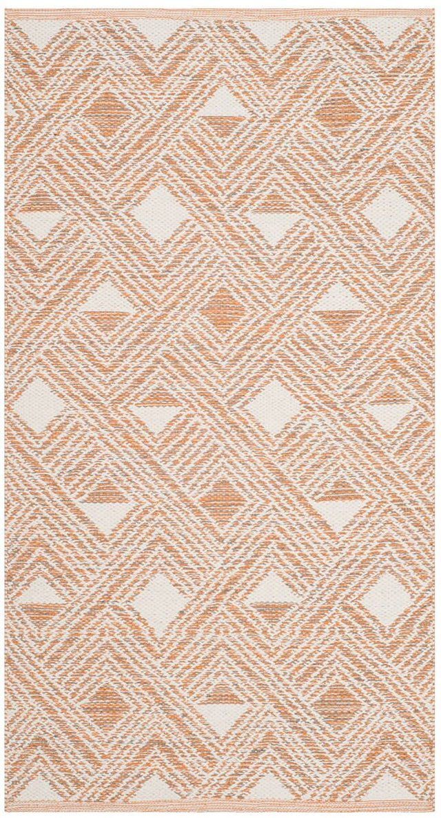 Safavieh Montauk Mtk614O Peach / Ivory Rugs.