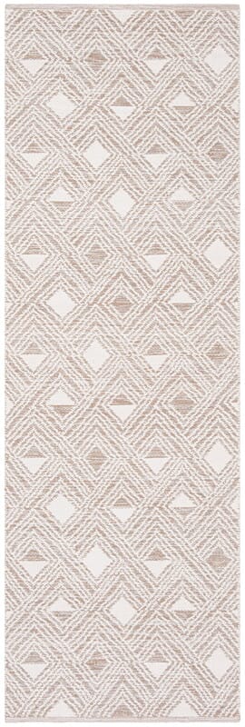 Safavieh Montauk Mtk614R Beige / Ivory Geometric Area Rug