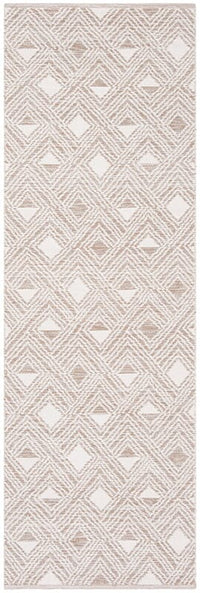 Safavieh Montauk Mtk614R Beige / Ivory Geometric Area Rug