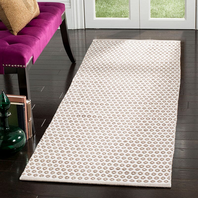 Safavieh Montauk Mtk616E Taupe / Ivory Rugs.