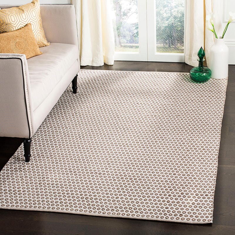 Safavieh Montauk Mtk616E Taupe / Ivory Area Rug