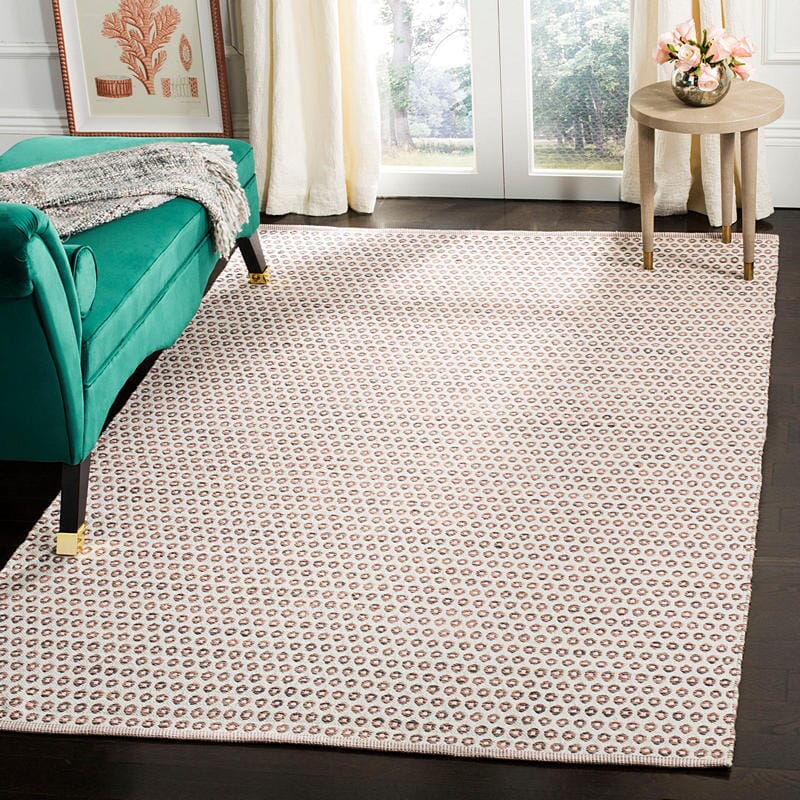 Safavieh Montauk Mtk616H Charcoal / Peach / Ivory Area Rug