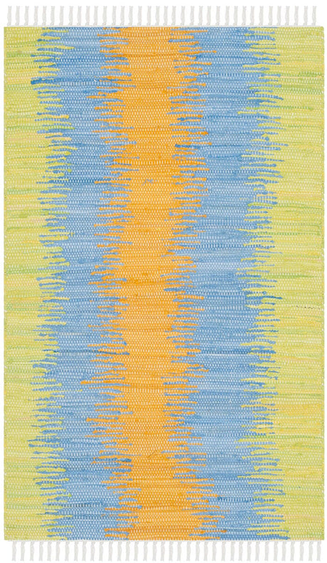 Safavieh Montauk Mtk710B Green / Gold Rugs.