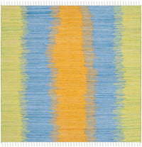 Safavieh Montauk Mtk710B Green / Gold Striped Area Rug