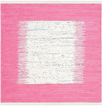 Safavieh Montauk Mtk711A Ivory / Pink Bordered Area Rug