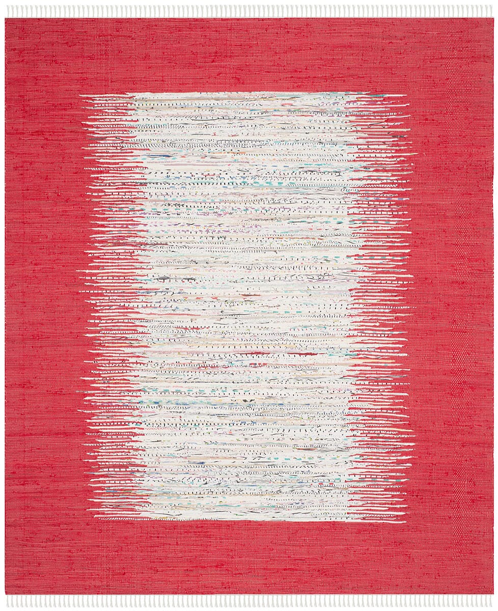 Safavieh Montauk Mtk711B Ivory / Red Rugs.
