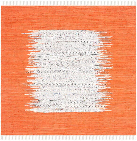 Safavieh Montauk Mtk711C Ivory / Orange Rugs.