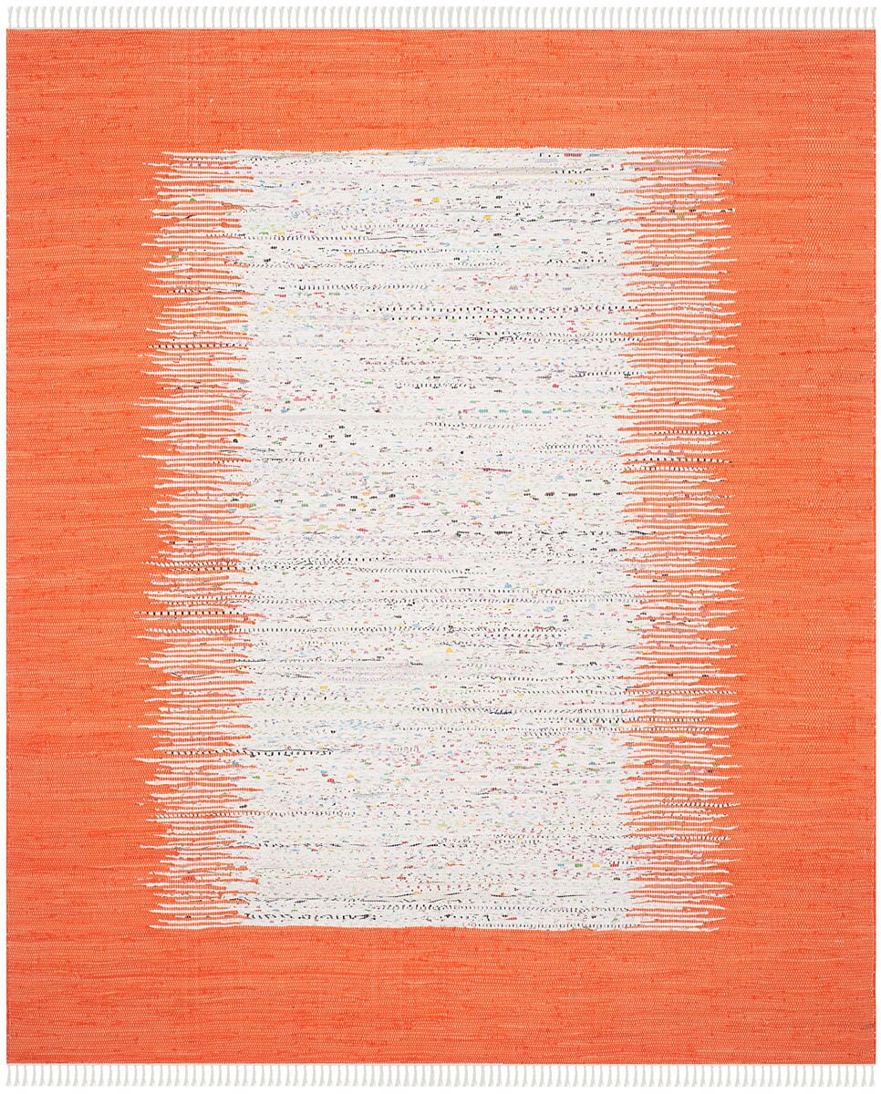 Safavieh Montauk Mtk711C Ivory / Orange Rugs.