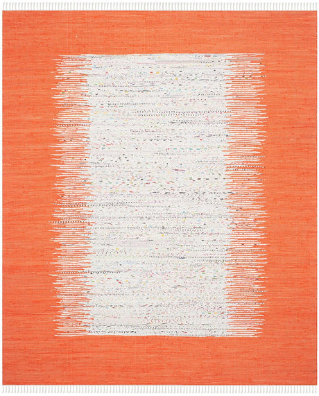 Safavieh Montauk Mtk711C Ivory / Orange Rugs.