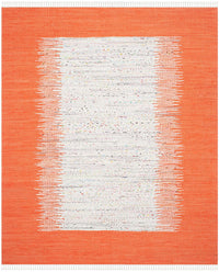 Safavieh Montauk Mtk711C Ivory / Orange Bordered Area Rug