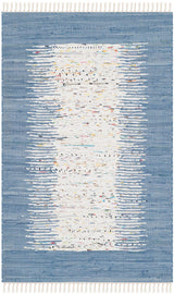 Safavieh Montauk Mtk711E Ivory / Dark Blue Rugs.