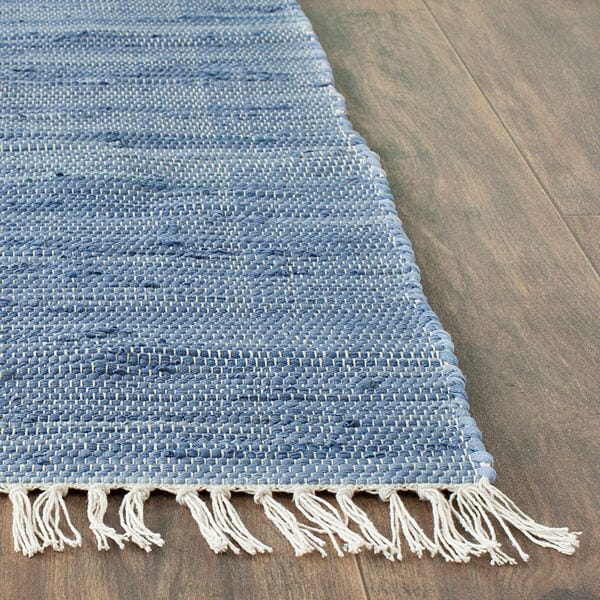 Safavieh Montauk Mtk711E Ivory / Dark Blue Rugs.