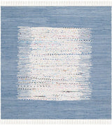 Safavieh Montauk Mtk711E Ivory / Dark Blue Rugs.