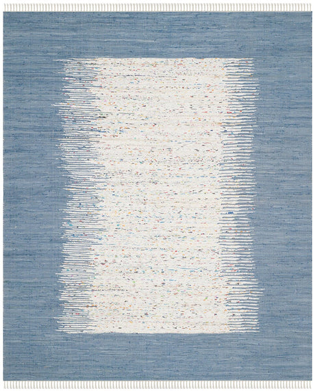 Safavieh Montauk Mtk711E Ivory / Dark Blue Rugs.