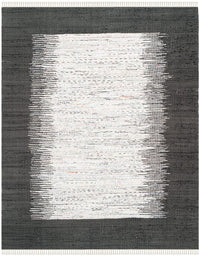 Safavieh Montauk Mtk711H Ivory / Black Bordered Area Rug