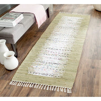 Safavieh Montauk Mtk711K Ivory / Olive Bordered Area Rug