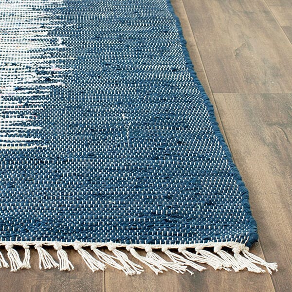 Safavieh Montauk Mtk711L Ivory / Navy Rugs.