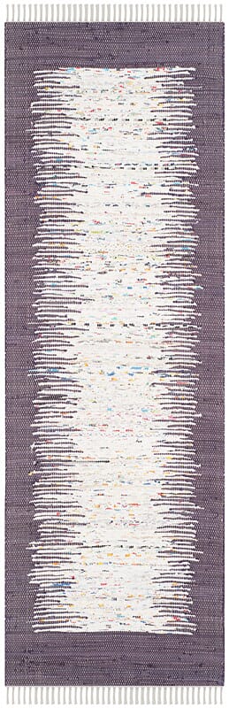 Safavieh Montauk Mtk711M Ivory / Purple Rugs.