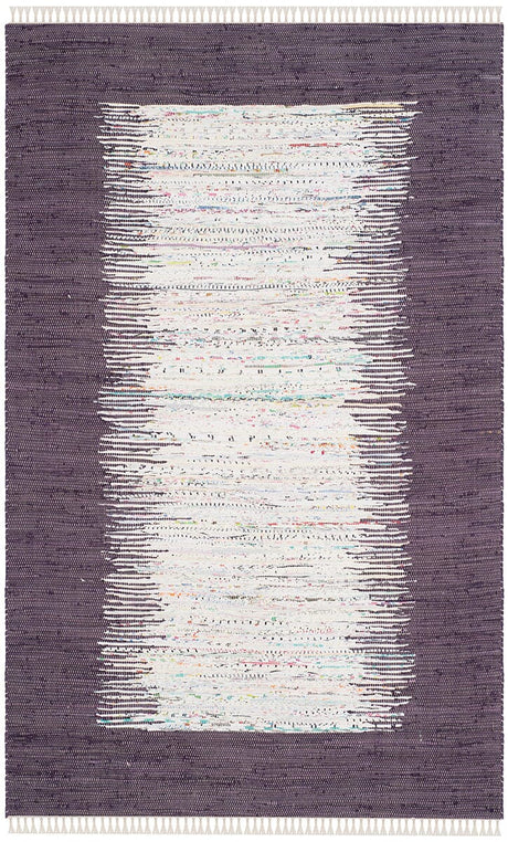 Safavieh Montauk Mtk711M Ivory / Purple Rugs.