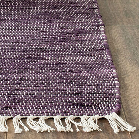 Safavieh Montauk Mtk711M Ivory / Purple Rugs.