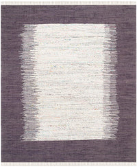 Safavieh Montauk Mtk711M Ivory / Purple Bordered Area Rug