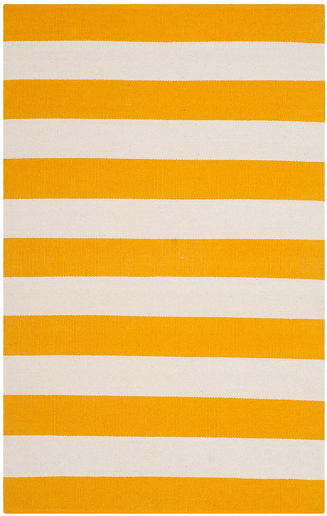 Safavieh Montauk Mtk712A Yellow / White Rugs.