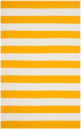 Safavieh Montauk Mtk712A Yellow / White Rugs.