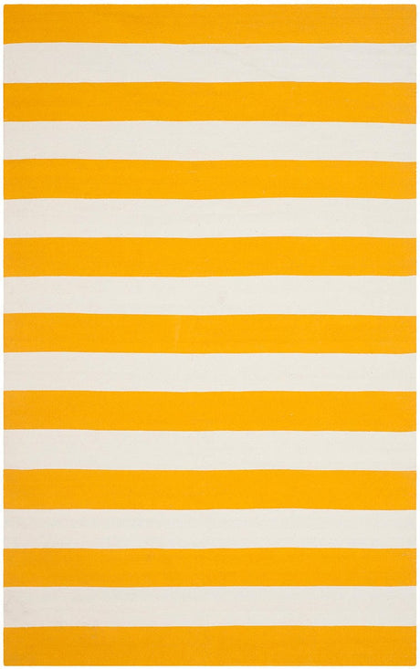 Safavieh Montauk Mtk712A Yellow / White Rugs.