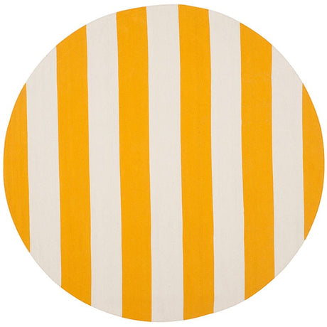 Safavieh Montauk Mtk712A Yellow / White Rugs.