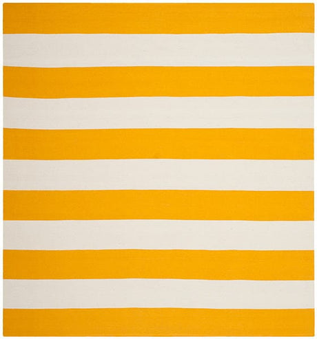 Safavieh Montauk Mtk712A Yellow / White Rugs.